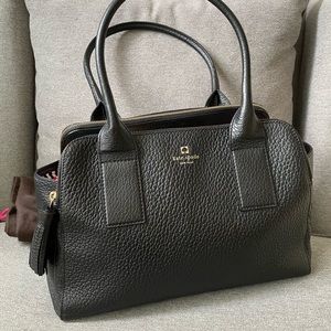 Kate Spade Double Zip Black Handbag